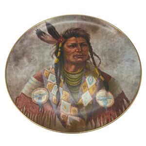 Vintage "Chief Joseph" by Gregory Perillo Collector's Plate #2540